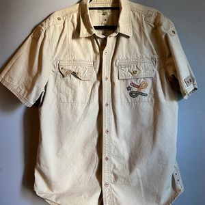 Lifted Research Group LRG Safari shirt size L